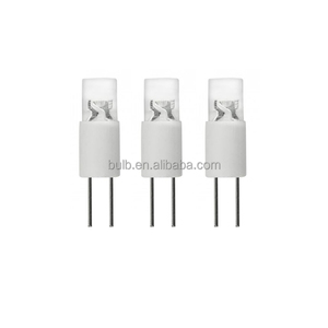 T1 <strong>3</strong>/4 Bi-Pin <strong>LED</strong> <strong>Lamp</strong> 12V 5mm Miniature <strong>LED</strong> Bulb T1.75 Bi-Pin Base <strong>LED</strong> Bulb - Product Image 1