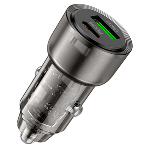 24w车载充电器快速充电双Usb插头适配器C型移动70w电话4端口多Q rlwtrivoletoth电脑 - Product Image 4