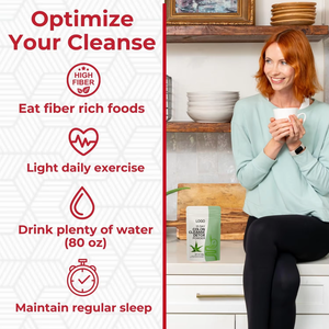 Vinaigre de cidre de pomme de haute qualité 15 jours Foie Colon Cleanse Detox Powder Soutient l'immunité de digestion des adultes pour les femmes enceintes - Product Image 3