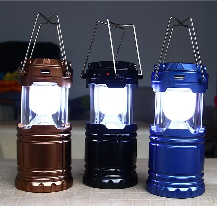 NPOT קמפינג אור חיצוני USB פנס LED תאורת קמפינג כלי מנורת חירום Abs אור חיצוני נטען