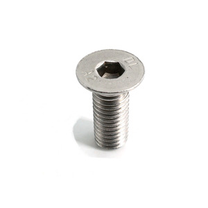 Çin vida raptiye a2 70 a4 70 allen anahtarı vida 10mm altıgen soket gömme başlı vidalar Din7991 - Product Image 2