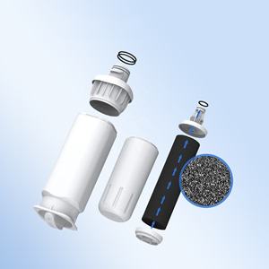 Phổ phù hợp với DA97-17376B tủ lạnh lọc nước thay thế Cartridge than hoạt tính 6 tháng Lọc cuộc sống 300 GPD tốc độ dòng chảy - Product Image 4