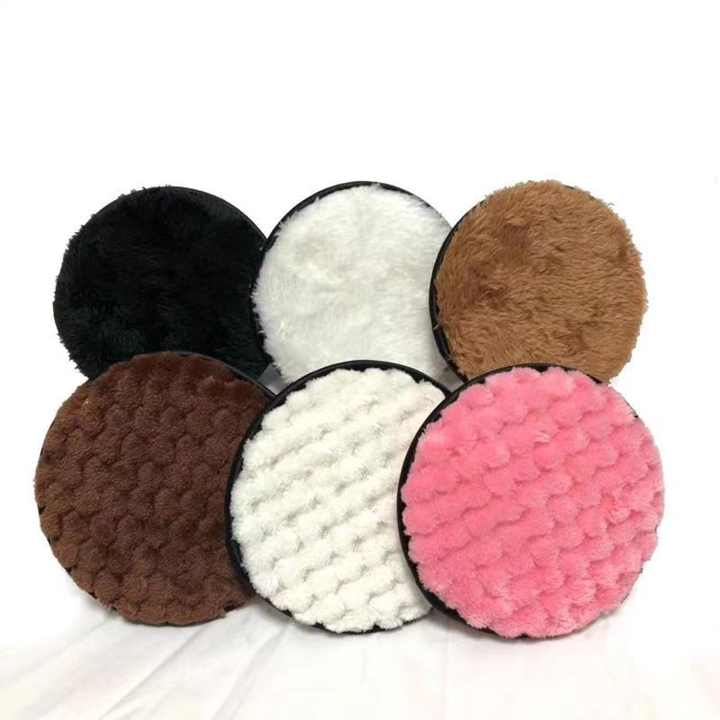 Hot Sell Herbruikbare Microfiber Make-Up Verwijderaar Doek Reiniging Gezicht Wasbare Make-Up Remover Pads