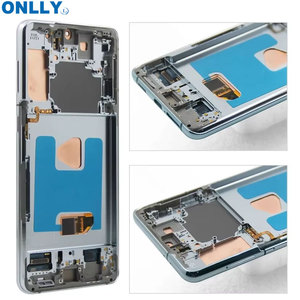 จอแสดงผล LCD สำหรับ Samsung S8 PLUS S9 PLUS S10 PLUS S10e S20 FE 5G S21พิเศษบวก5G หน้าจอสัมผัส S22เฉียบพร้อมอะไหล่กรอบ
