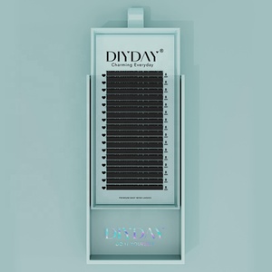 ขนตาปลอมสำหรับต่อขนตาขนมิงค์แบบม้วนฉลากส่วนตัวแบบคลาสสิก dday BC CC DD - Product Image 5