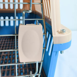 Kotak transportasi hewan peliharaan, kotak pembawa hewan peliharaan kandang kucing portabel pembawa anjing mobil anjing - Product Image 6