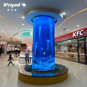 Panel de vídeo Full HD para publicidad en interiores, pantalla LED flexible P2.5LED, pantalla LED flexible vertical suave - Product Image 3
