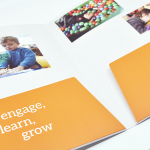 Custom <strong>Folder</strong> With Spine Thick <strong>Document</strong> Storage Pocket Ideal For Company Presentations And Trade Shows - Product Image 4