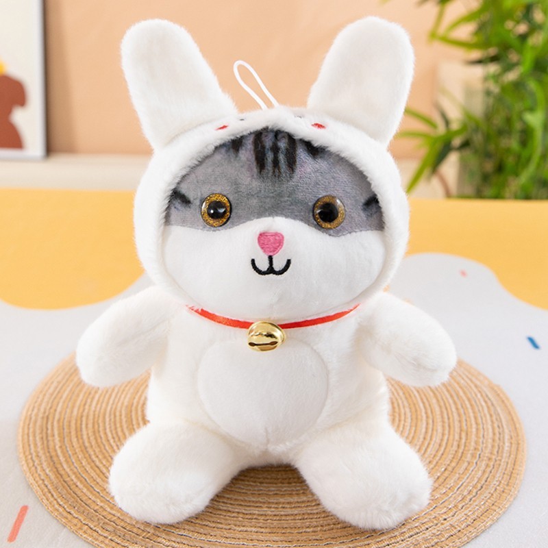 El conejo se transforma en gato.