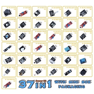 Arduino için 37 in 1 sensör modülü öğrenme kiti V2.0 elektronik tanıtım eğitim programlama kodlama kitleri