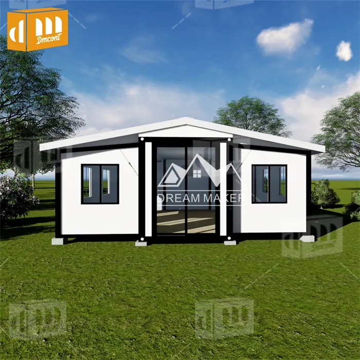 Modular prefabricado para acampar al aire libre portátil móvil contenedor móvil desmontable expandible casa apartamento sala de estar