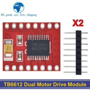 TZT TB6612FNG TB6612 Doppelmotor-Treibemodul 1A für Arduino-Mikrocontroller besser als L298N Elektronik DIY