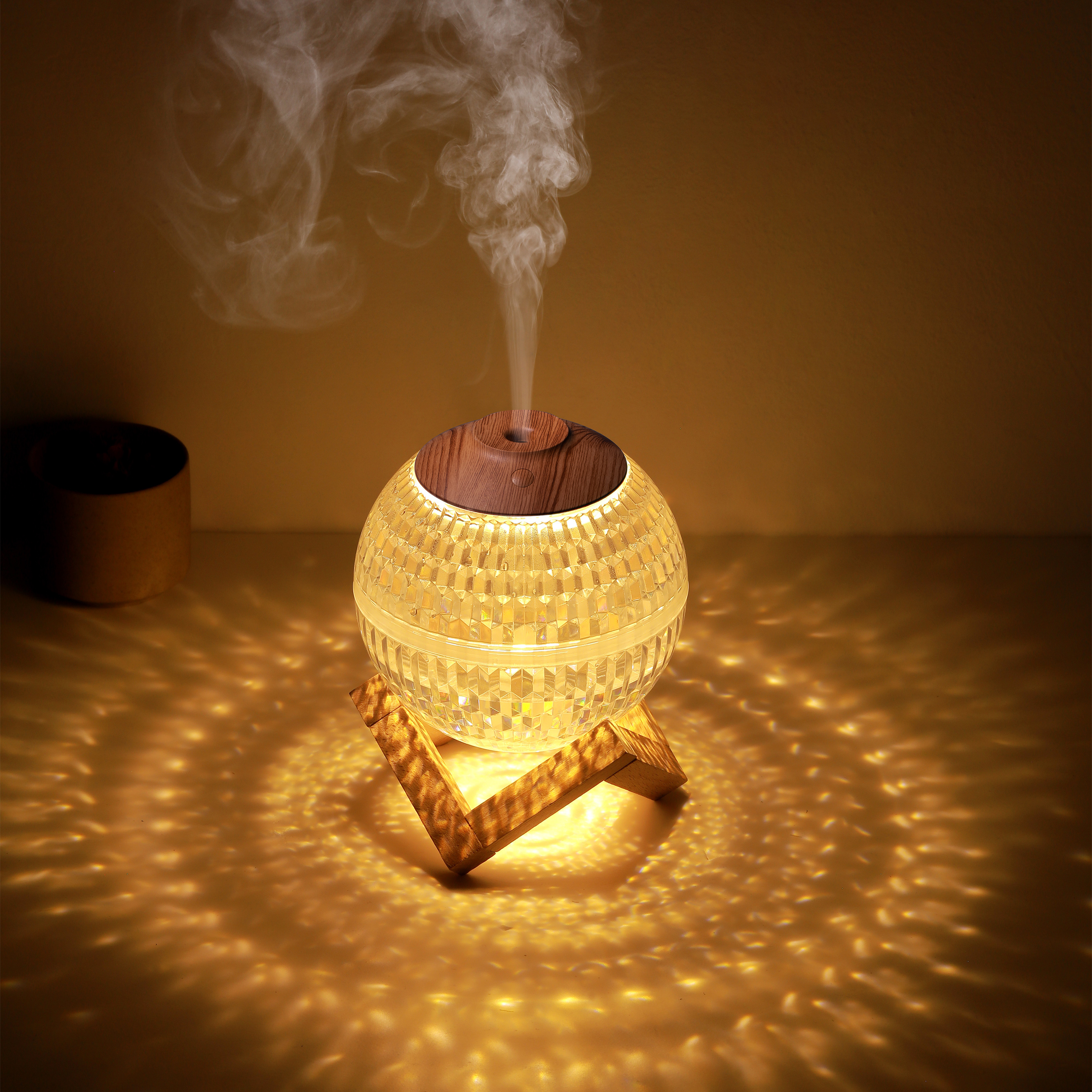Humidificateur boule de cristal