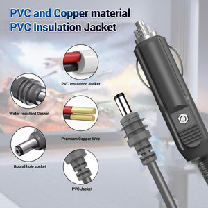 高品质100W DC汽车充电器通用电源适配器，带5.5x2.1毫米汽车充电插头，兼容Starlink Mini - Product Image 6