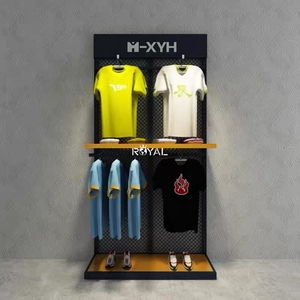 Tùy chỉnh cửa hàng thể thao thiết kế nội thất quần áo hiển thị tủ trang trí cho cửa hàng giày thể thao - Product Image 4