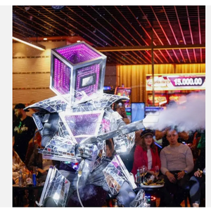 Disfraz de Robot CON luces LED Para adulto ชุดหุ่นยนต์ LED - Product Image 6