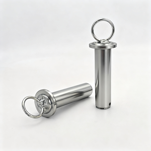 แหวนดึงเครื่องจักรความแม่นยำ <span class=keywords><strong>CNC</strong></span> แบบกำหนดเองพินฉุดหมุดปากหมุดวางตำแหน่งพร้อมวงแหวนวงกลมที่ด้านบน - Product Image 2