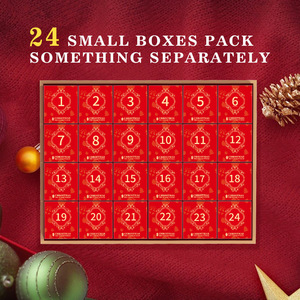 2024 New Design 24 Days Jigsaw Puzzles 1008 Pieces Warm Christmas Advent Calendar Puzzle Gift Smart <strong>Game</strong> for Kid Holiday - Product Image 4