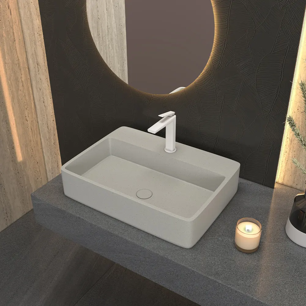 UPC Hotel moderno bagno di cemento lavabo lavabo viso di lusso lavabo arte lavabo lavandino bagno