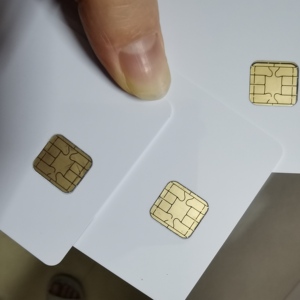 Werks großhandel Dual Interface EMV-Karte NFC RFID JAVA 40K 95K Unterstützung ECC RSA2096 Polycarbonat PVC für Hotel zahlung - Product Image 6