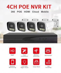 Tuya Smart Hd Vigilancia 5MP 4CH Ip sistema de cámara de seguridad Poe seguridad Nvr Cámara Kit Set Cctv System - Product Image 2