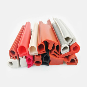 แถบยางซิลิโคนสีแดงขอบป้องกันอุณหภูมิสูงมีบริการตัด - Product Image 6