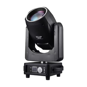 Best Price 13 Colors 14 Patterns 295 LED Moving Head Stage Light for Club Party DJ KTV Disco Iron Body <strong>with</strong> RGBW &amp; <strong>DMX</strong> <strong>Control</strong> - Product Image 2