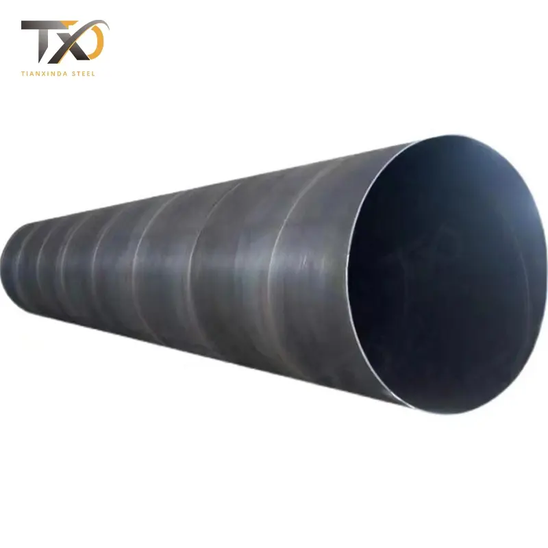 Tubulação soldada espiral do tubo do aço carbono de Astm Stm A179C A192 St35.8 Din17175 Erw Sch40 tubulação de aço soldada espiral