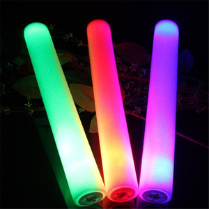 18 Inch 3 Modes LED Foam Sticks DJ Flashing Glow Stick Light up <strong>Cheering</strong> for <strong>Concert</strong> <strong>Cheering</strong> Batons Party Led Foam Baton - Product Image 3