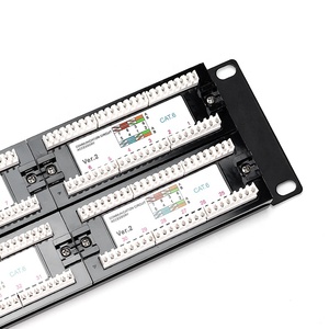 Dual-Use Keystone End UTP 48 Port CAT6 <strong>Patch</strong> <strong>Panel</strong> - Product Image 3