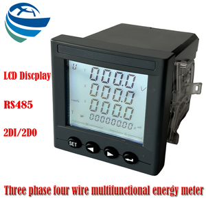 Medidor de panel de monitoreo de consumo de energía multifuncional de CA Medidor de corriente digital con medidor montado de registro de evento DI/DO - Product Image 3