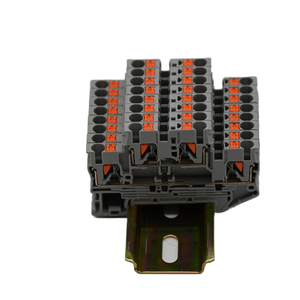 <strong>Double</strong>-<strong>layer</strong> <strong>Terminal</strong> In-line Up-and-down Interconnection PTTB2.5 Tool-free <strong>Spring</strong> Connection 4 Holes <strong>Terminal</strong> <strong>Block</strong> - Product Image 6