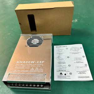 防水防雨12V/24V DC至交流400瓦单开关发光二极管电源铝350瓦，带220伏输入和16A输出