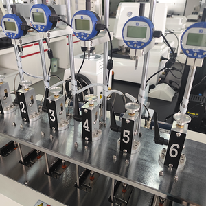 PC yazılımı ile 220 için plastik/kauçuk Test ekipmanı V için profesyonel yüksek hassasiyetli HDT & Vicat Tester 1 yıl garanti - Product Image 3