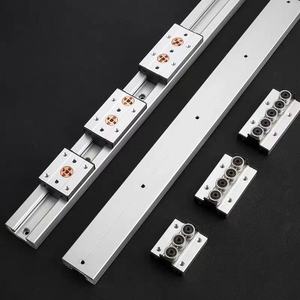 Guía lineal de doble eje integrada SGR10, deslizador deslizante de acero de bloqueo, eje óptico, fotografía CNC, rodamiento de bloque de acero duradero - Product Image 2