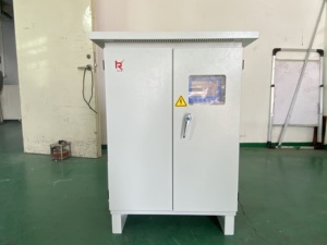 Voltaje de entrada 480V Voltaje de salida 220V/127V Cada uno 2.5% grifos Transformador de bobinado de cobre 100% trifásico 75 Kva