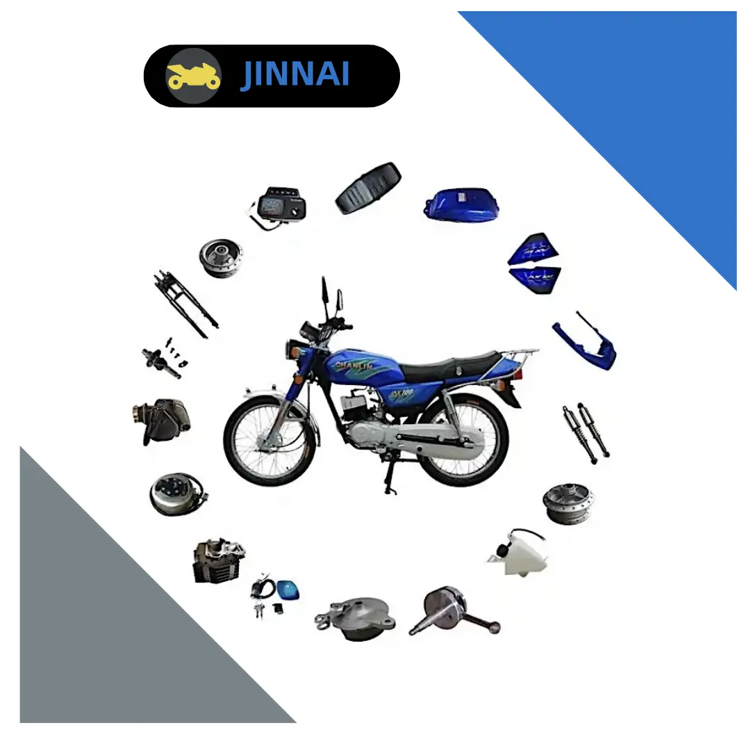 Fournisseur d'accessoires de pièces de moto en alliage d'aluminium JINNAI AX100 pour SUZUKI