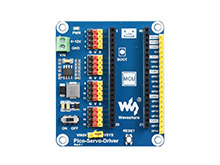 Raspberry Pi Pico modulo Servo Driver uscite a 16 canali-risoluzione Bit che controlla braccio robotico deambulatore esapode per - Product Image 6