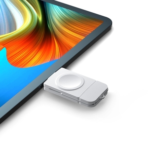 เครื่องชาร์จไร้สายระบบแม่เหล็ก USB-A สำหรับ Apple Watch 9 8 SE Type-C ที่ชาร์จไร้สายสำหรับ Samsung Galaxy Watch 3/4 Active 1/2 - Product Image 3