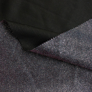 2025 thời trang mới Sparkle dệt kim Polyester kim loại Phantom ray Stretch lurex long lanh lưới vải cho quần áo - Product Image 3