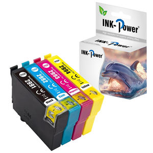 INK-POWER 29XL T2991 T <span class=keywords><strong>29</strong></span> XL T29XL T2991T2994エプソンXp-442 Xp-445プリンター用のプレミアム互換カラーインクジェットインクカートリッジ - Product Image 1