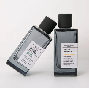Popular Octagonal Black Amber Blue clear Glass Bottle <strong>Perfume</strong> <strong>50</strong> ml Empty Portable 30ml 50ml Spray <strong>Perfume</strong> Luxury Bottle - Product Image 4