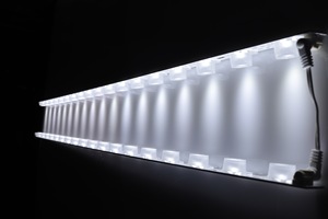 แถบไฟ Led แถบอลูมิเนียมแข็งแถบสำหรับกล่องไฟสองด้านโมดูลไฟเพดาน Led 12V 21วัตต์18LED 1 ~ 3วัตต์ขอบ - Product Image 3