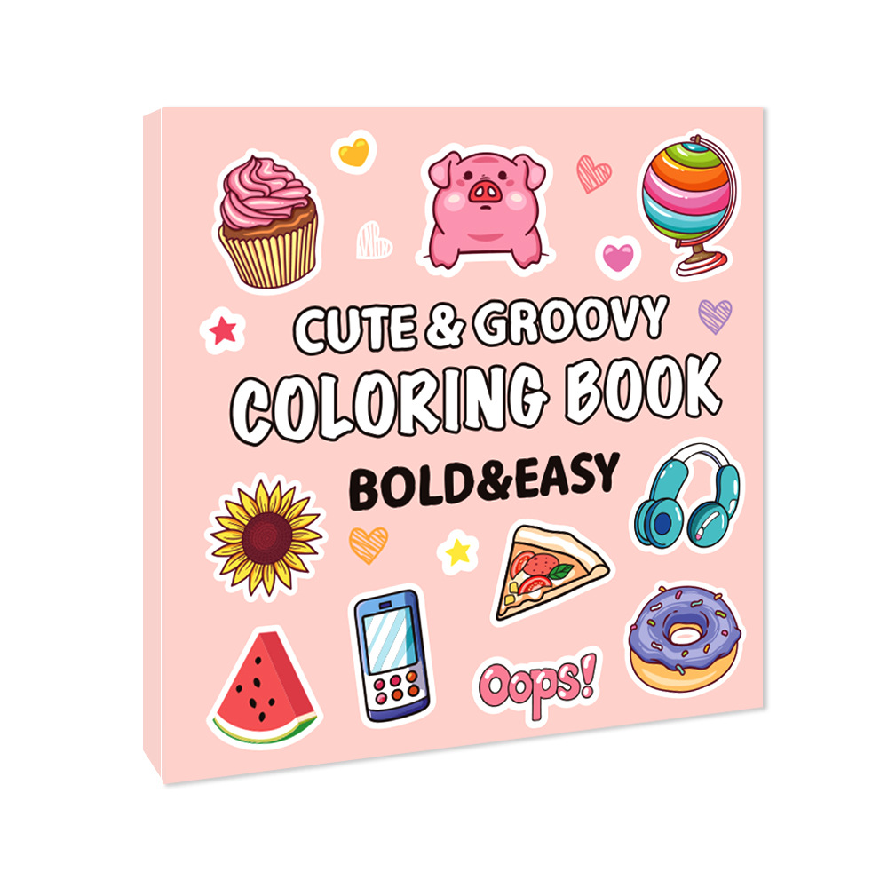 Libro da colorare TS04-Cute ed elegante