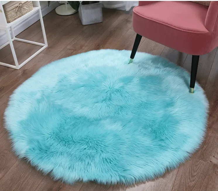 Hot Sale Fluffy Teppich Wolle Soft Home Teppich zum Verkauf Faux Schaffell Pelz Teppich