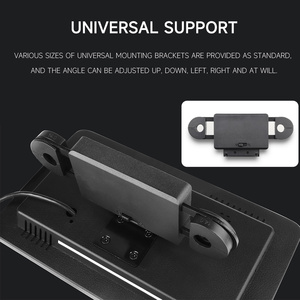 Poggiatesta Monitor Tablet Wireless Carplay Android Auto sedile posteriore lettore Video FM Bluetooth AirPlay Input Full Touch Screen - Product Image 5