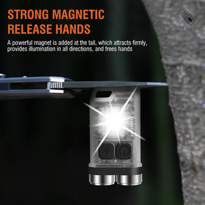 Boruit V3 High Power Led Flashlight Mini Portable Torch Waterproof Rechargeable Flash <strong>Light</strong> multi function keychain flashlight