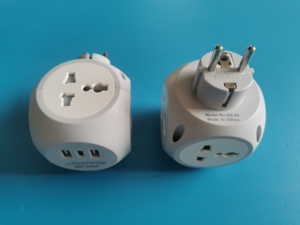 20W USBおよびC充電器旅行コンパニオン16A定格キューブアダプターEUプラグヨーロッパユニバーサルソケット電源ストリップグローバルアクセス - Product Image 5