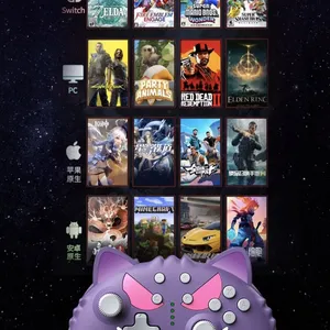 Purple Devil Game Controlador inalámbrico Bluetooth 200Hz Hall Detección remota Abxy Vibration Ns Tv Steam Switch Black Myth Wukong - Product Image 5