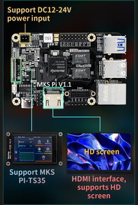 Сенсорный экран Markerbase MKS PI -TS35, 3,5-дюймовый экран, запчасти для 3D-принтера Voron VS Raspberry Pi RasPi - Product Image 2